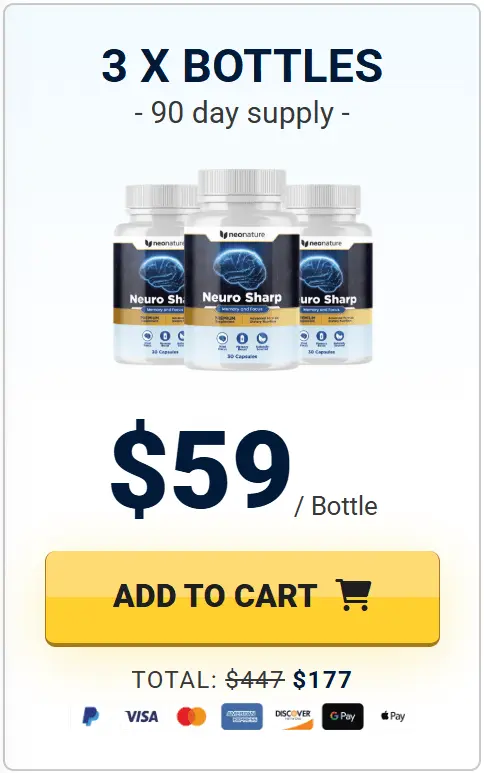 Neurosharp Buy Three Bottles